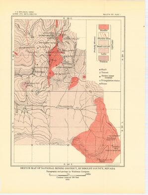 Historic Maps of Nevada and the Great Basin