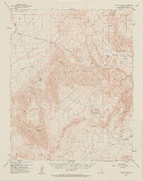 Muddy Peak Quadrangle Nevada-Clark Co. 15 Minute Series (Topographic)