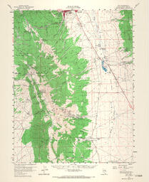Ely Quadrangle Nevada-White Pine Co. 15 Minute Series (Topographic)