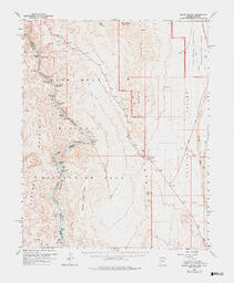 Black Canyon Quadrangle Arizona-Nevada 15 minute series (topographic)