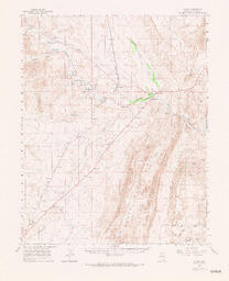 Moapa Quadrangle Nevada-Clark Co. 15 Minute Series (Topographic)