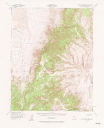 Wheelbarrow Peak Quadrangle Nevada-Nye Co. 15 Minute Series (Topographic)