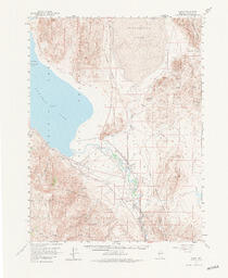 Nixon Quadrangle Nevada-Washoe Co. 15 Minute Series (Topographic)