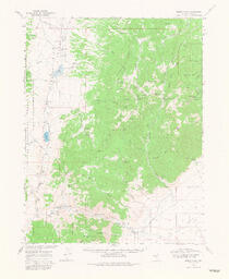 Morey Peak Quadrangle Nevada-Nye Co. 15 Minute Series (Topographic)