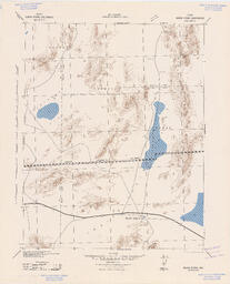 Nevada Indian Springs Quadrangle Grid Zone "F"