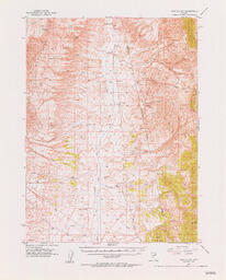 Pine Valley Quadrangle Nevada 15 Minute Series (Topographic)