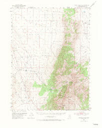Spruce Mountain Quadrangle Nevada-Elko Co. 15 Minute Series (Topographic)