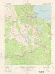 Fallen Leaf Lake Quadrangle California - El Dorado Co. 15 Minute Series (Topographic)