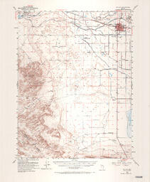 Fallon Quadrangle Nevada 15 Minute Series (Topographic)