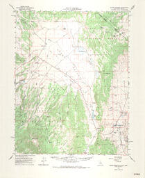 Glass Mountain Quadrangle California-Nevada 15 Minute Series (Topographic)