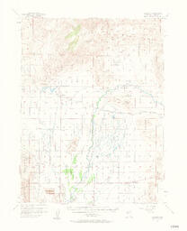 Wabuska Quadrangle Nevada-Lyon co. minute series (topographic)