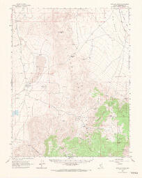 Rhyolite Ridge Quadrangle Nevada-Esmeralda Co. 15 Minute Series (Topographic)