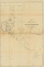 Map of Public Surveys in Nevada Territory to accompany Report of Surveyor General