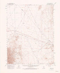 Lone Mtn. Quadrangle Nevada 15 Minute Series (Topographic)