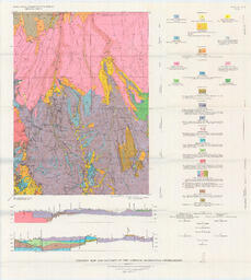 Geologic Map and Sections of the Jarbridge Quadrangle Nevada-Idaho