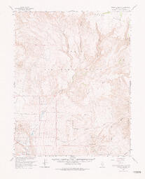 Thirsty Canyon Quadrangle Nevada-Nye Co. 15 Minute Series (Topographic)