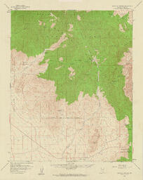 Mountain Springs Quadrangle Nevada-Clark Co. 15 Minute Series (Topographic)