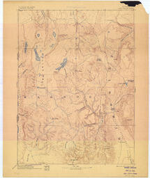 Reconnaissance Map Nevada Long Valley Sheet