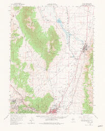 McGill Quadrangle Nevada-White Pine Co. 15 Minute Series (Topographic)