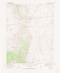 Warm Springs Quadrangle Nevada-Nye Co. 15 minute series (topographic)