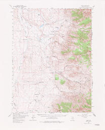 Jiggs Quadrangle Nevada-Elko Co. 15 Minute Series (Topographic)