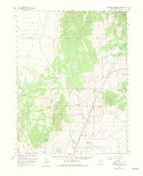Preston Reservoir Quadrangle Nevada White pine Co. 15 min series (Topographic)
