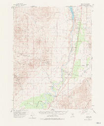 Oreana Quadrangle Nevada-Pershing Co. 15 Minute Series (Topographic)