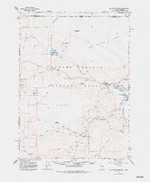 Big Spring Butte Quadrangle Nevada-Oregon 15 Minute Series (Topographic)