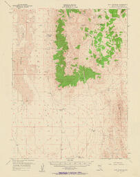 Buck Mountain Quadrangle Nevada-White Pine Co. 15 Minute Series (Topographic)