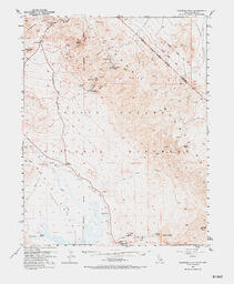 Chloride Cliff Quadrangle California-Nevada 15 Minute Series (Topographic)