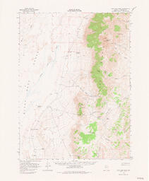 King Lear Peak Quadrangle Nevada-Humboldt Co. 15 Minute Series (Topographic)