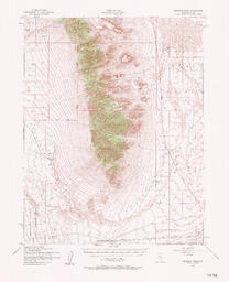 Reveille Peak Quadrangle Nevada-Nye Co. 15 Minute Series (Topographic)