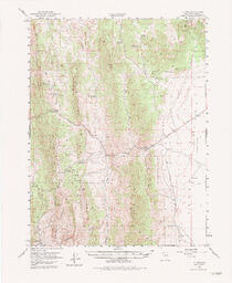 Illipah Quadrangle Nevada-White Pine Co. 15 Minute Series (Topographic)