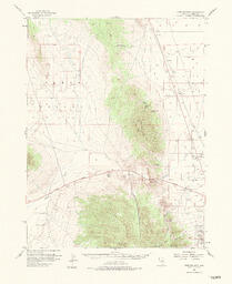 Whistler Mtn. Quadrangle Nevada-Eureka Co. 15 Minute Series (Topographic)