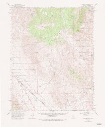 Piper Peak Quadrangle Nevada- California 15 minute Series (topographic)