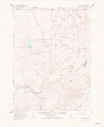 Hat Peak Quadrangle Nevada-Idaho 15 Minute Series (Topographic)