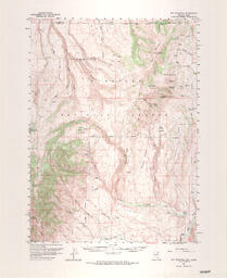 Elk Mountain Quadrangle Nevada-Idaho 15 Minute Series (Topographic)