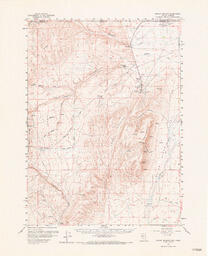 Jordan Meadow Quadrangle Nevada-Oregon 15 Minute Series (Topographic)