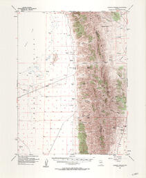 Diamond Springs Quadrangle Nevada 15 Minute Series (Topographic)