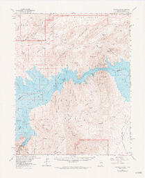 Hoover Dam Quadrangle Nevada-Arizona 15 Minute Series (Topographic)