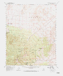 Charleston Peak Quadrangle Nevada-Clark Co. 15 Minute Series (Topographic)