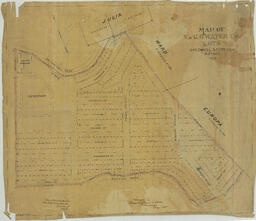 Map of V. & G.H. Water Co's. Lots Gold Hill Storey Co. Nevada