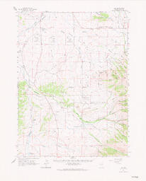 Lee Quadrangle  Nevada-Elko Co. 15 Minute Series (Topographic)