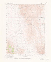Leach Hot Springs Quadrangle Nevada 15 Minute Series (Topographic)