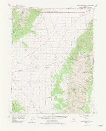 South Shoshone Peak Quadrangle Nevada 15 Minute Series (Topographic) 