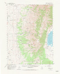 Sherman Mtn. Quadrangle Nevada 15 Minute Series (Topographic)