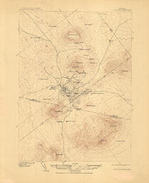 Nevada Tonopah Mining Map