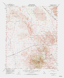 Clark Mtn. Quadrangle California - Nevada 15 Minute Series (Topographic)