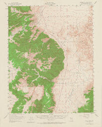 Powell Mtn. Quadrangle Nevada-Mineral Co. 15 Minute Series (Topographic)