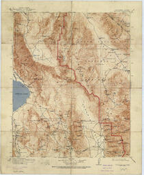 California-Nevada Ballarat Quadrangle